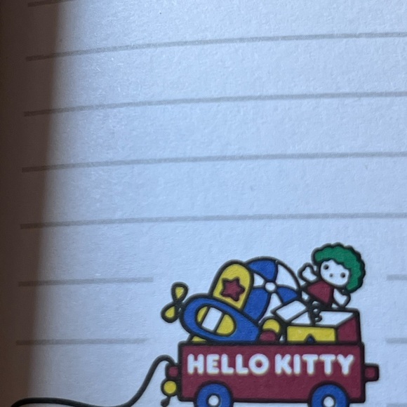 SANRIO HELLO KITTY 50TH ANNIVERSARY COSPLAY PEARLESCENT REFILLABLE JOURNAL 🐱NWT - Picture 6 of 16